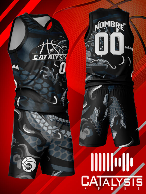 Uniforme de Basquetbol Completo 03